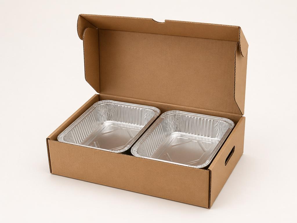 Catering box sample — generic wholesale packaging example