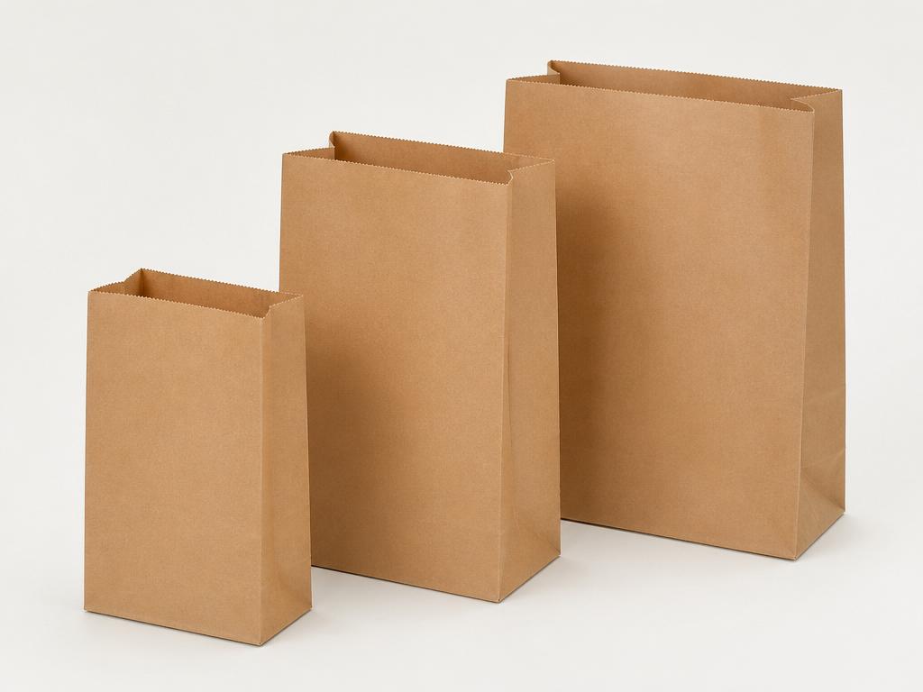 Flat-bottom SOS bags we supply